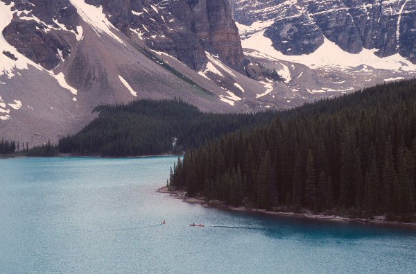 Kano's op Lake Morraine