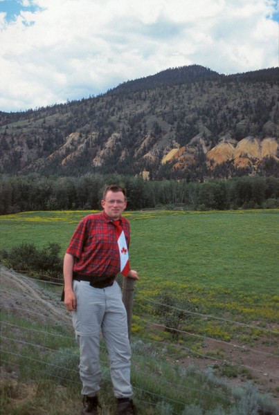 Ikzelf met Canada-stropdas.