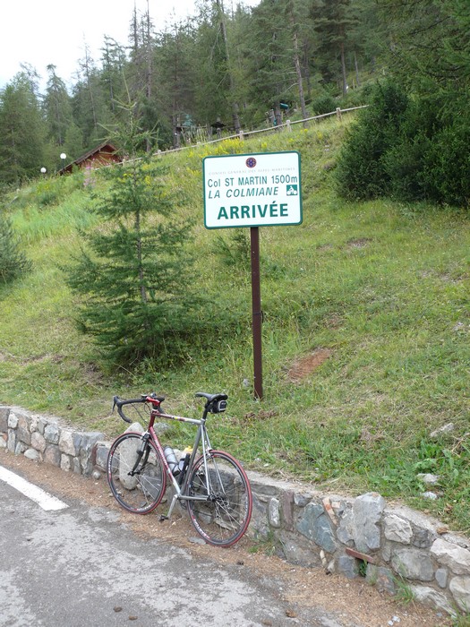 Collenbord van de Col St. Martin.