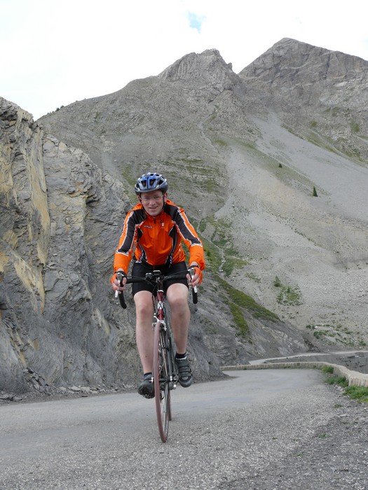 Ikzelf op weg naar Col des Champs.
