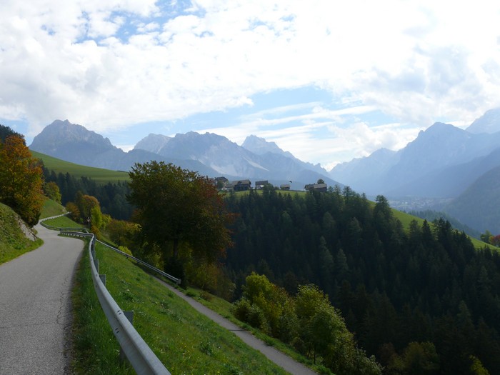 Panorama van de Dolemieten.